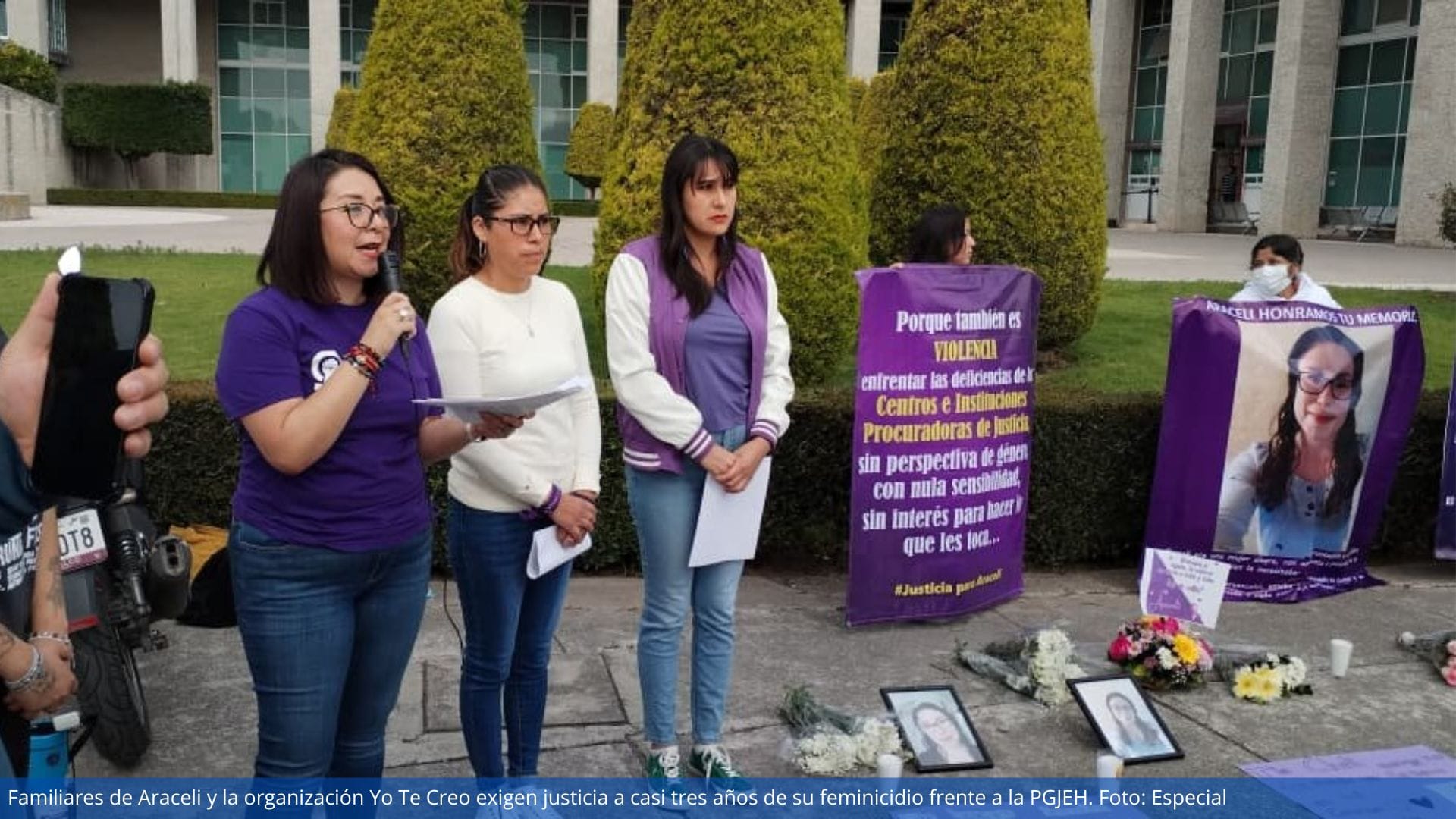 Vinculan a proceso a hombre acusado de feminicidio en agravio de Araceli