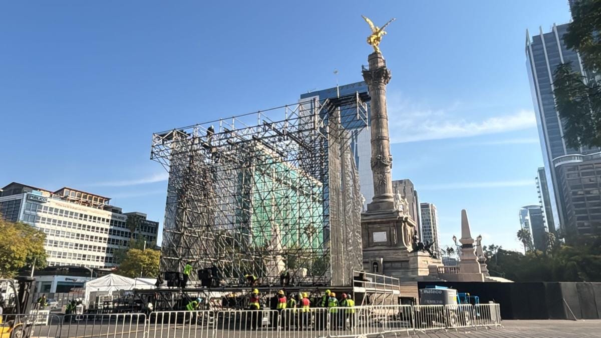 Paseo de la Reforma se transforma en un gigantesco escenario ...