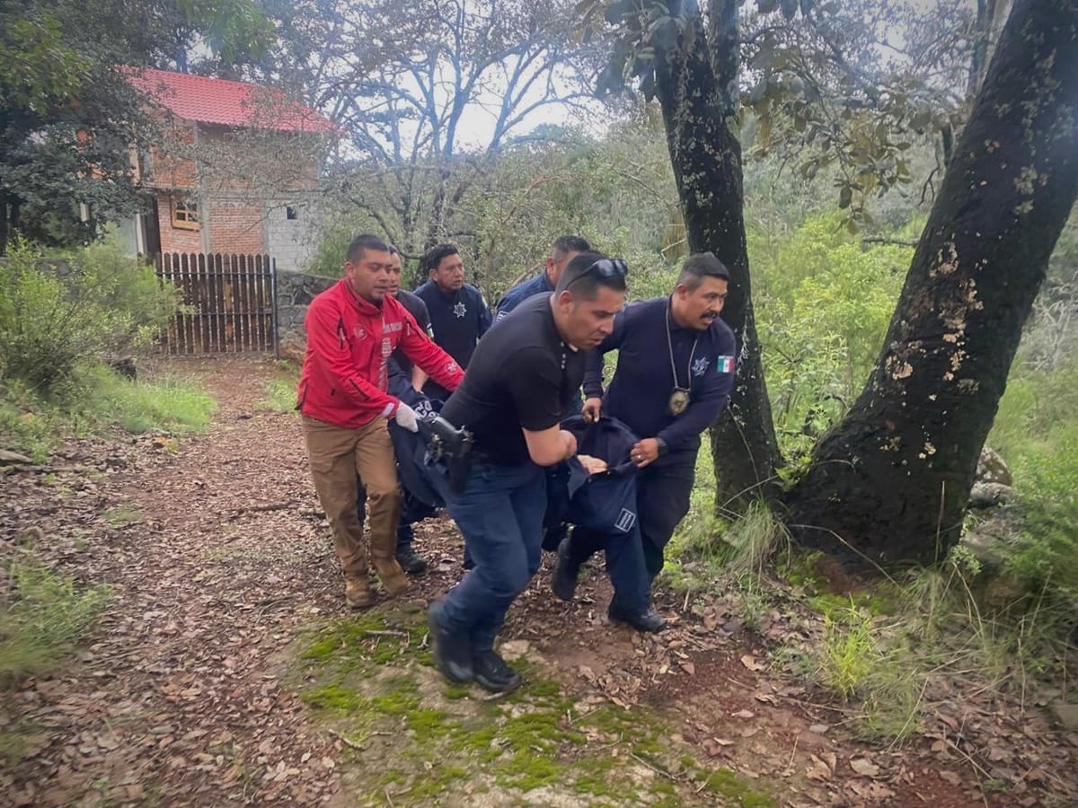 Rescatan a mujer desaparecida en Huasca Post feature image