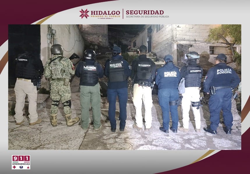 Operativo Antidrogas en Pachuca: Detienen a Seis Personas y Aseguran Más de 500 Dosis de Presuntos Narcóticos Post feature image