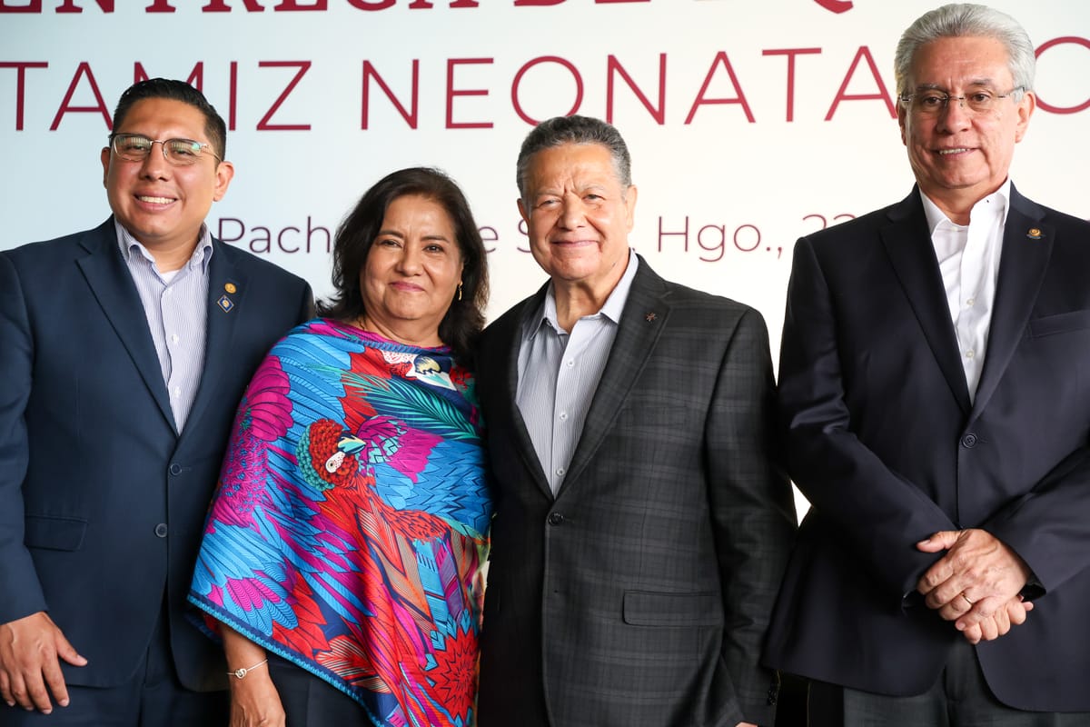 Gobierno de Hidalgo y Club Rotario Pachuca Plata, aliados por el bienestar de recién nacidos Post feature image