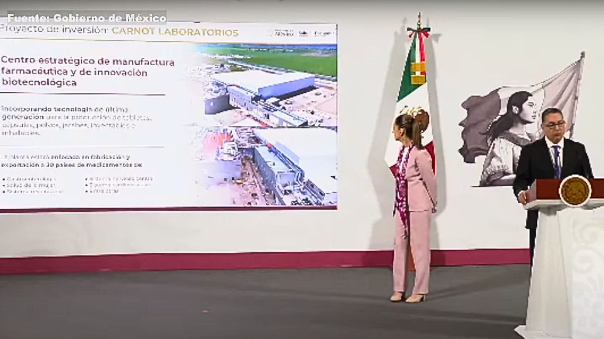 Laboratorios Carnot instalará planta farmacéutica en Hidalgo como parte del Plan México Post feature image