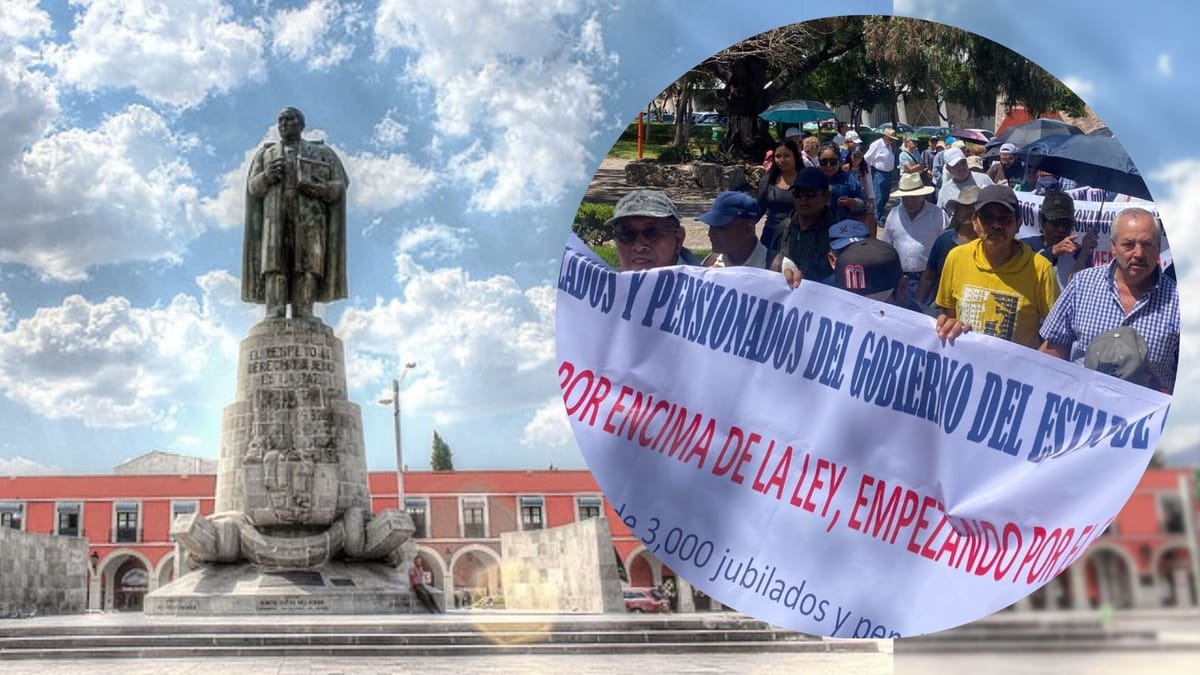 Jubilados y pensionados marchan en Pachuca para exigir incremento en pensiones Post feature image