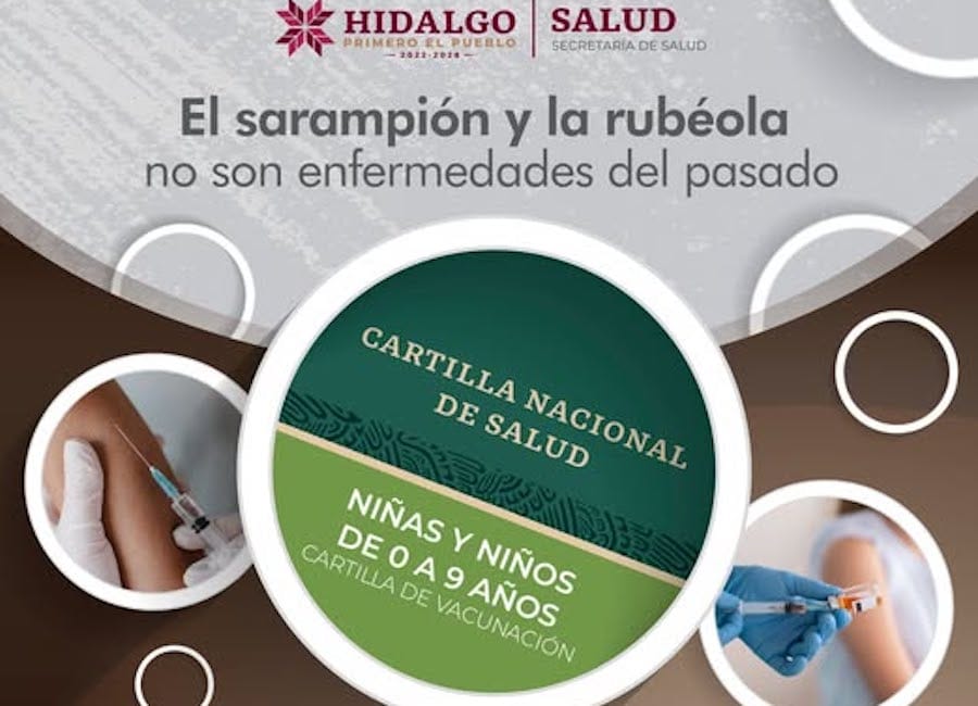 SEPH implementa medidas ante brote de sarampión en México, Hidalgo no reporta casos. Post feature image