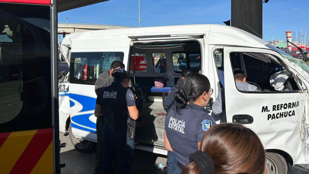 Accidente en bulevar Nuevo Hidalgo deja dos fallecidos y varios lesionados en Pachuca. Post feature image