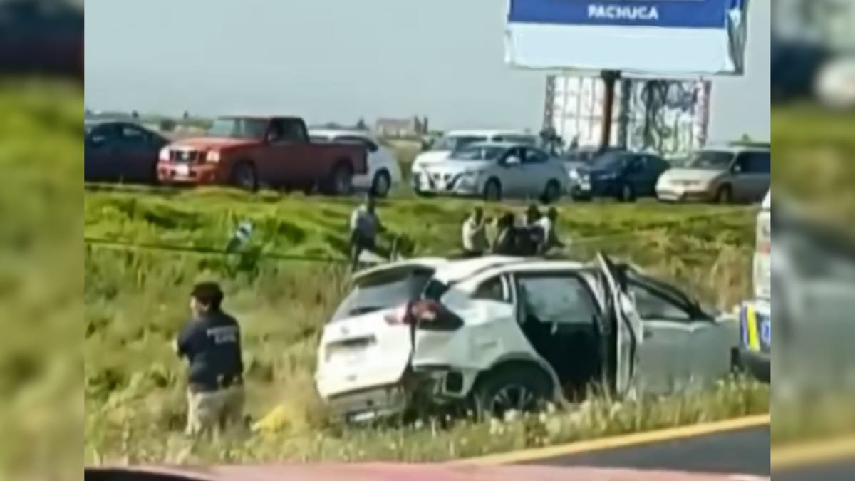 Fatal accidente en la México-Pachuca: un militar fallecido y tres heridos Post feature image