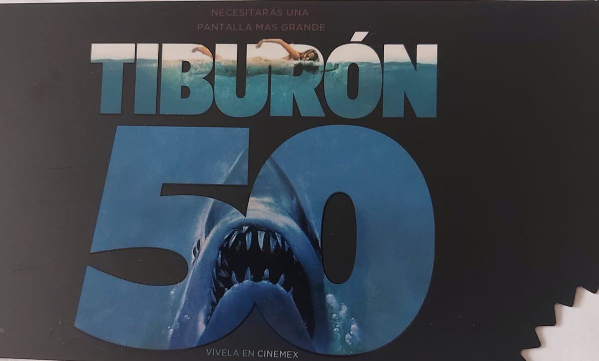 Tiburón llega a la pantalla grande 50 años despúes. Post feature image