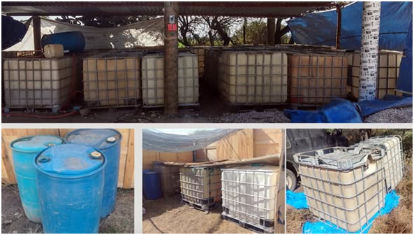 Operativo conjunto desmantela punto de almacenamiento ilegal de hidrocarburo en Tepetitlán Post feature image