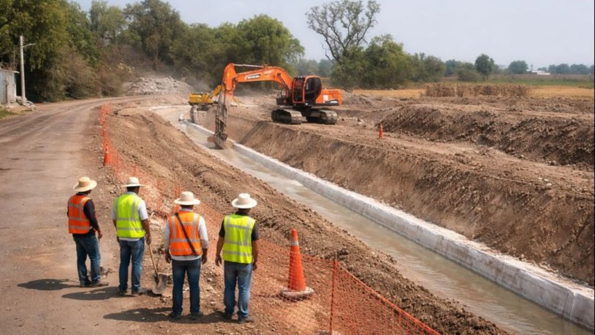 Conagua acuerda medidas con vecinos y usuarios de riego por trabajos en canales de Tula Post feature image