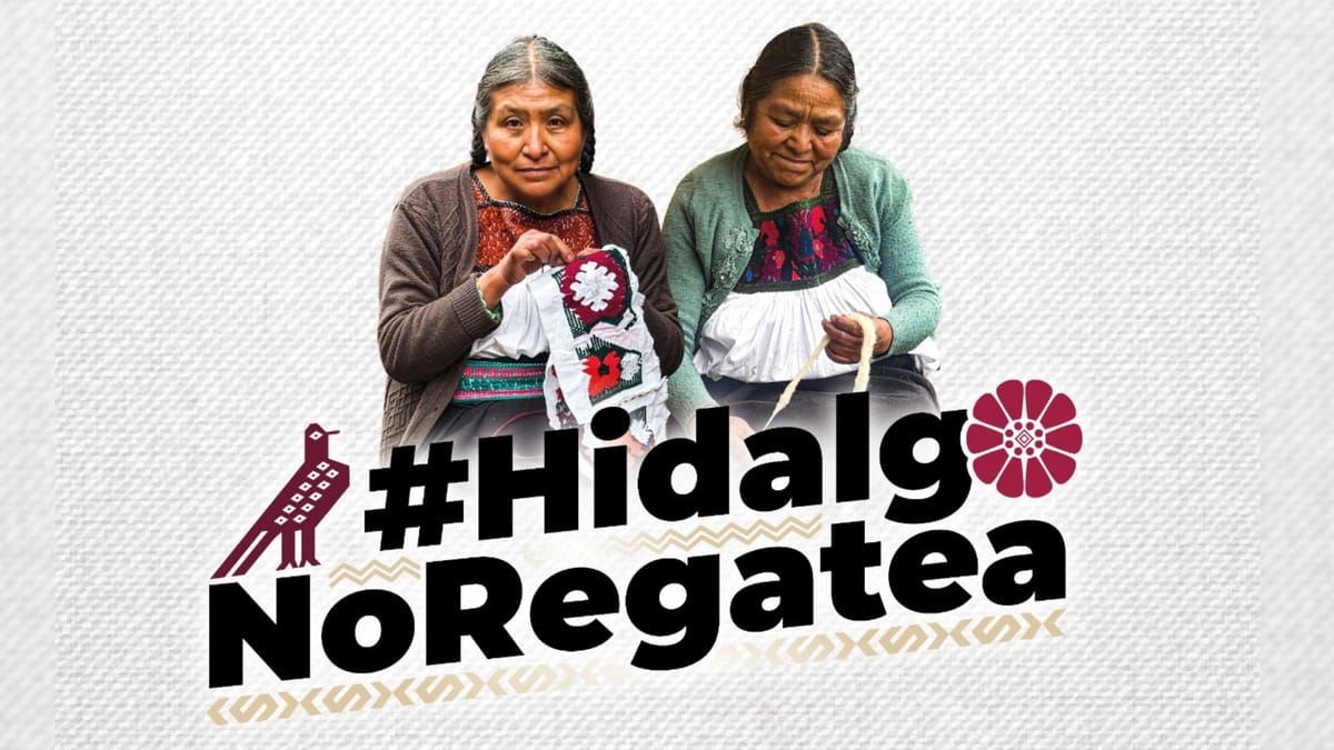 #HidalgoNoRegatea vuelve a tendencia para reconocer el trabajo artesanal External Post feature image