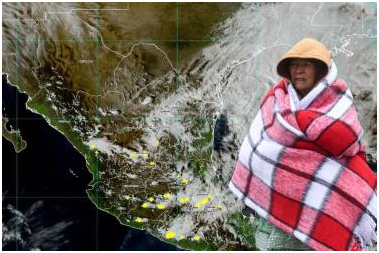 Alerta por descenso de temperatura y lluvias en los próximos cinco días Post feature image