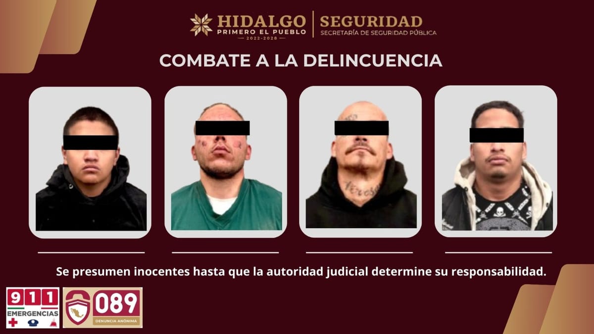 Reacción inmediata de la SSPH en Tula, permite la captura de responsables de violencia en la región Post feature image