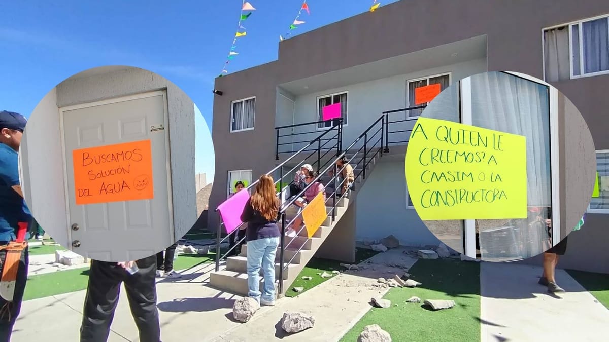 Vecinos de El Saucillo denuncian irregularidades de constructora por falta de servicios básicos Post feature image