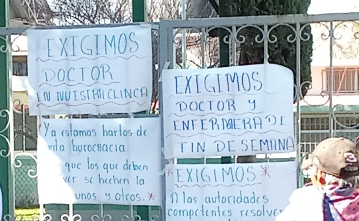 Protestan vecinos por falta de servicios en centro de salud de Mixquiahuala Post feature image