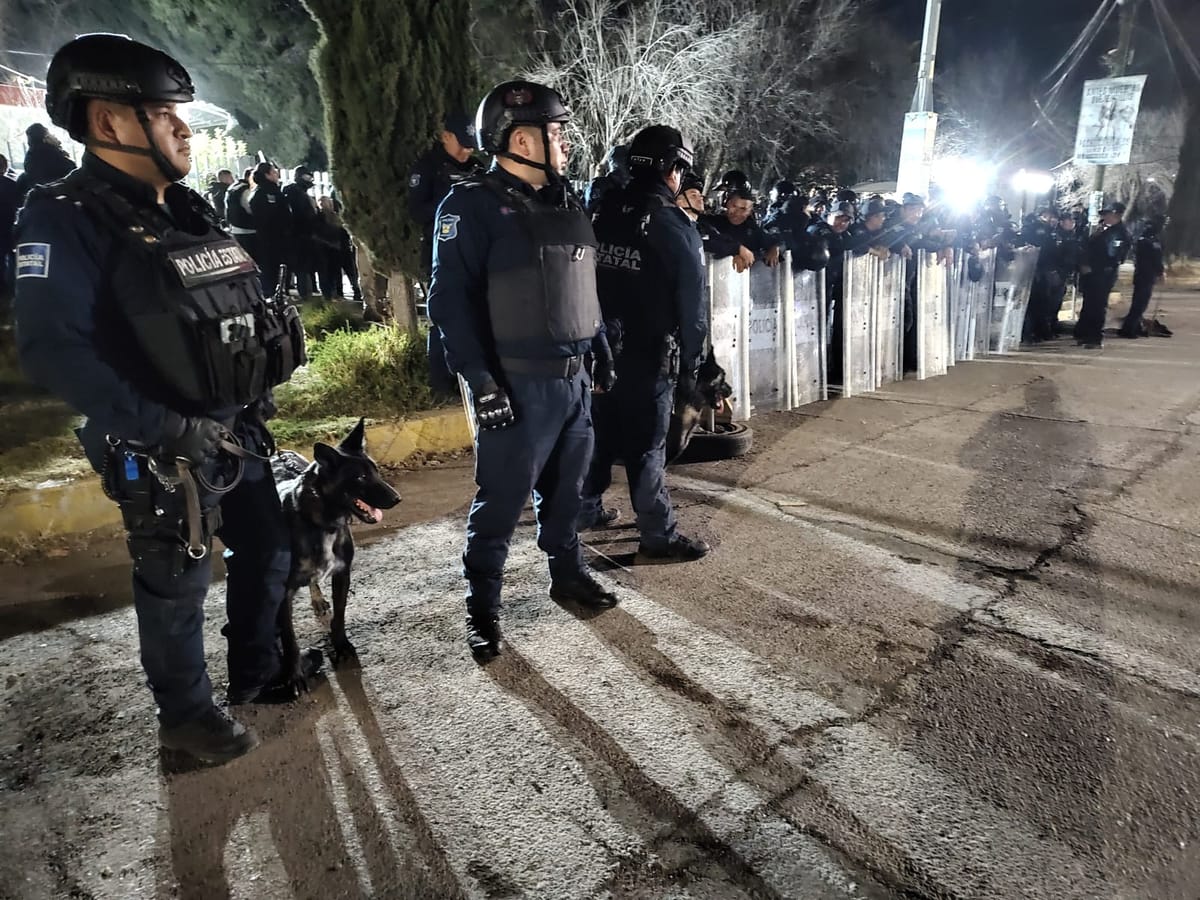 SSPH despliega 300 policías contra estudiantes de El Mexe Post feature image