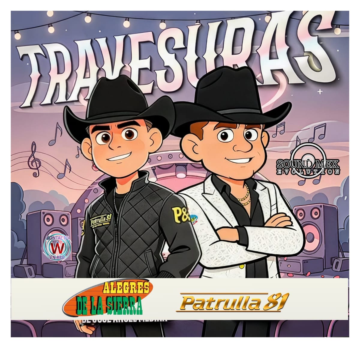 Nace el SierrenGuense: Los Alegres de la Sierra y Patrulla 81 unen fuerzas en “Travesuras” Post feature image