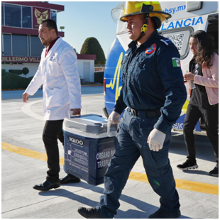 Hidalgo concreta segunda donación multiorgánica Post feature image