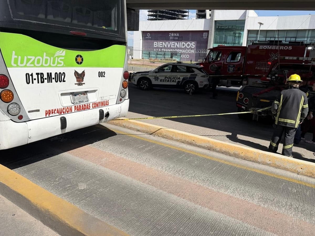 Muere una persona tras accidente en el Tuzobús, en Pachuca Post feature image