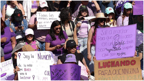 Activistas marchan en Pachuca en memoria de víctimas de violencia Post feature image