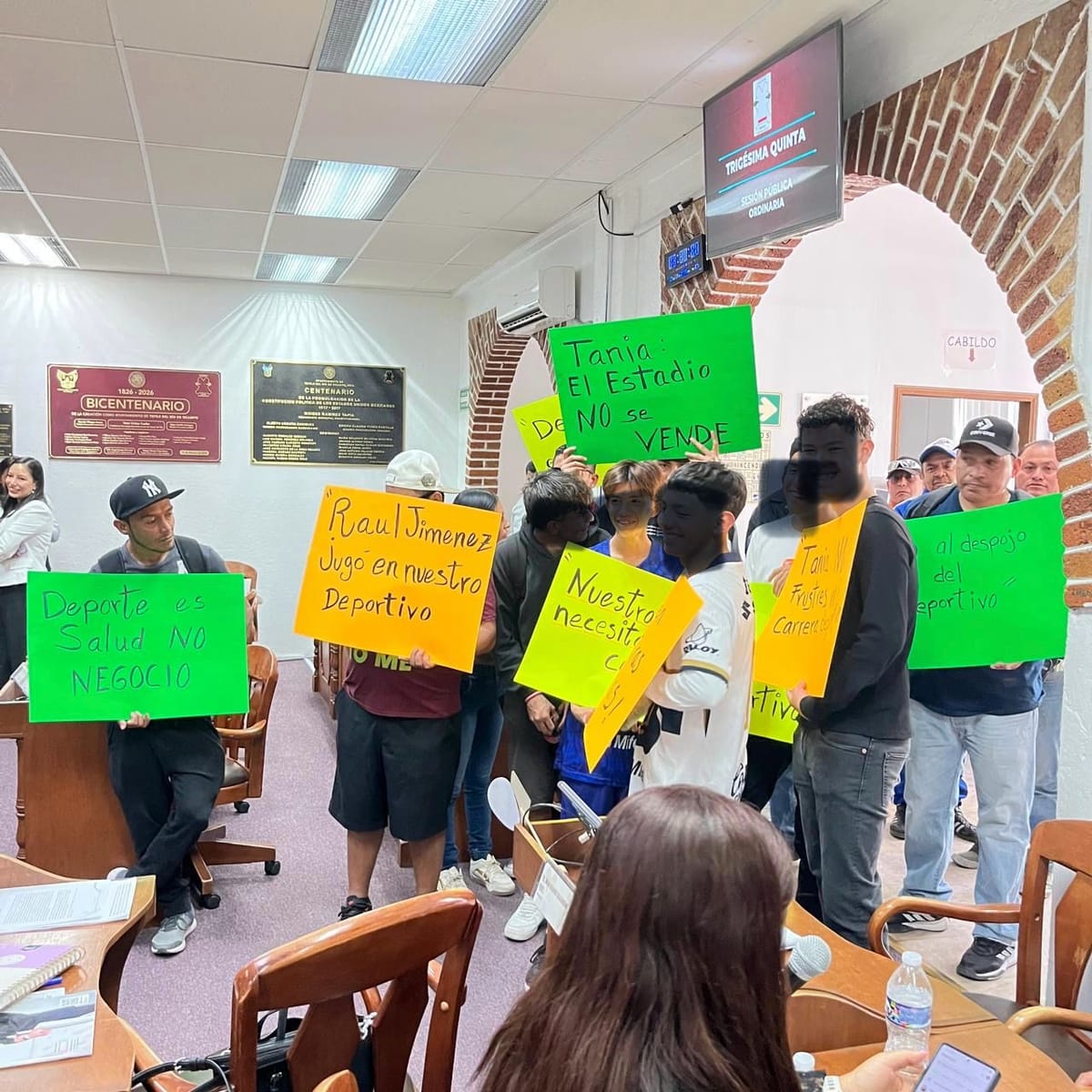 𝐅𝐮𝐭𝐛𝐨𝐥𝐢𝐬𝐭𝐚𝐬 𝐬𝐞 𝐦𝐚𝐧𝐢𝐟𝐢𝐞𝐬𝐭𝐚𝐧 𝐞𝐧 𝐂𝐚𝐛𝐢𝐥𝐝𝐨 𝐝𝐞 𝐓𝐞𝐩𝐞𝐣𝐢 Post feature image