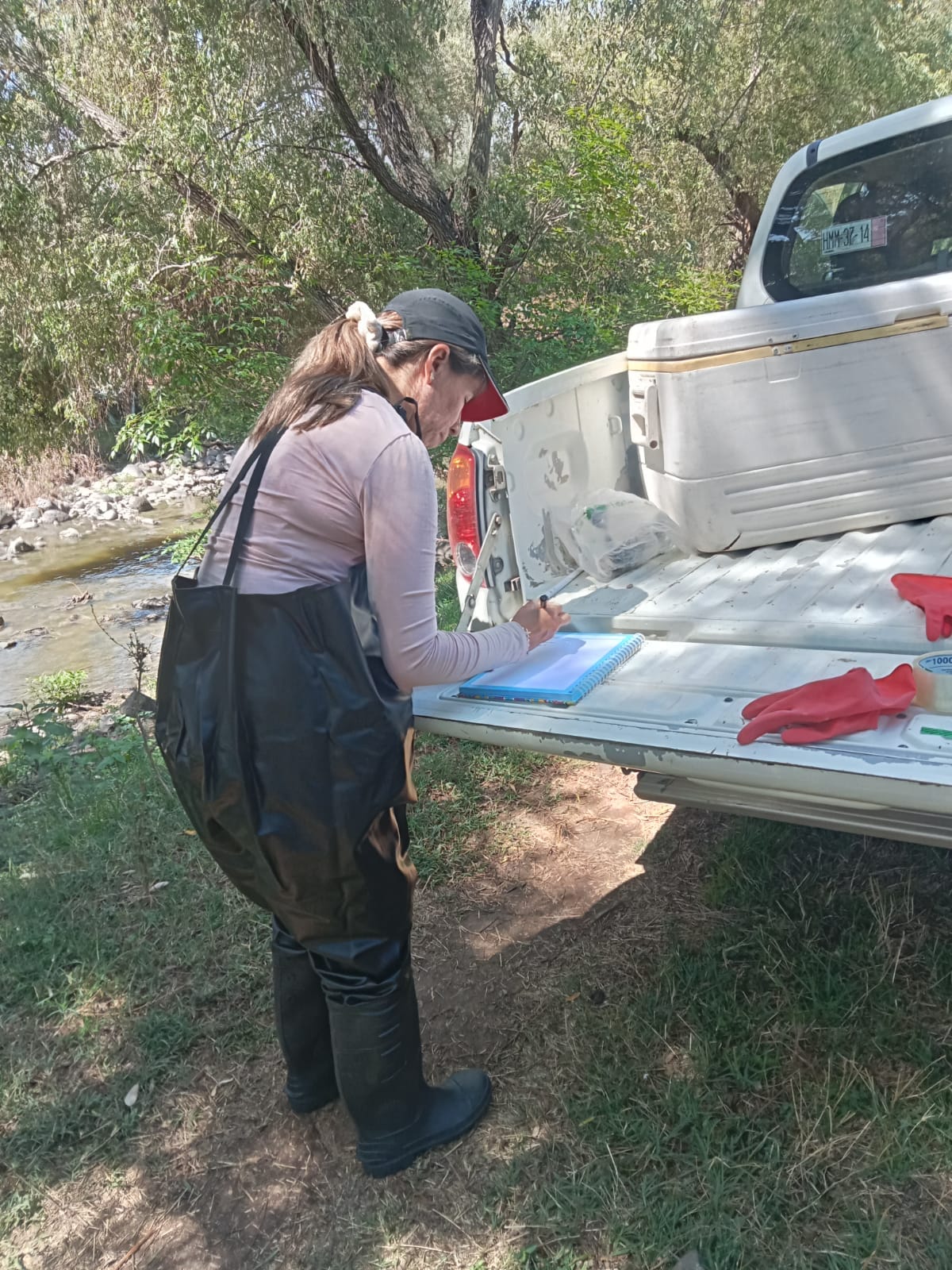Conagua realiza monitoreo de calidad del agua en el río Rosas, en Tula Post feature image