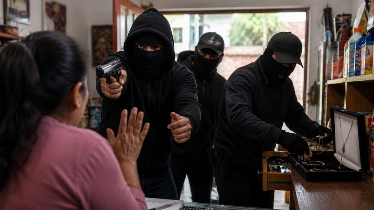 Asaltan tienda-domicilio en Tetepango; delincuentes someten a comerciante y huyen con dinero y joyas Post feature image