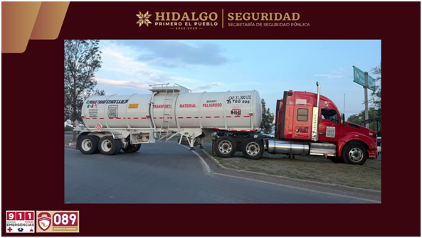 Recuperan tráiler robado con 31 mil litros de combustible; hay tres detenidos Post feature image