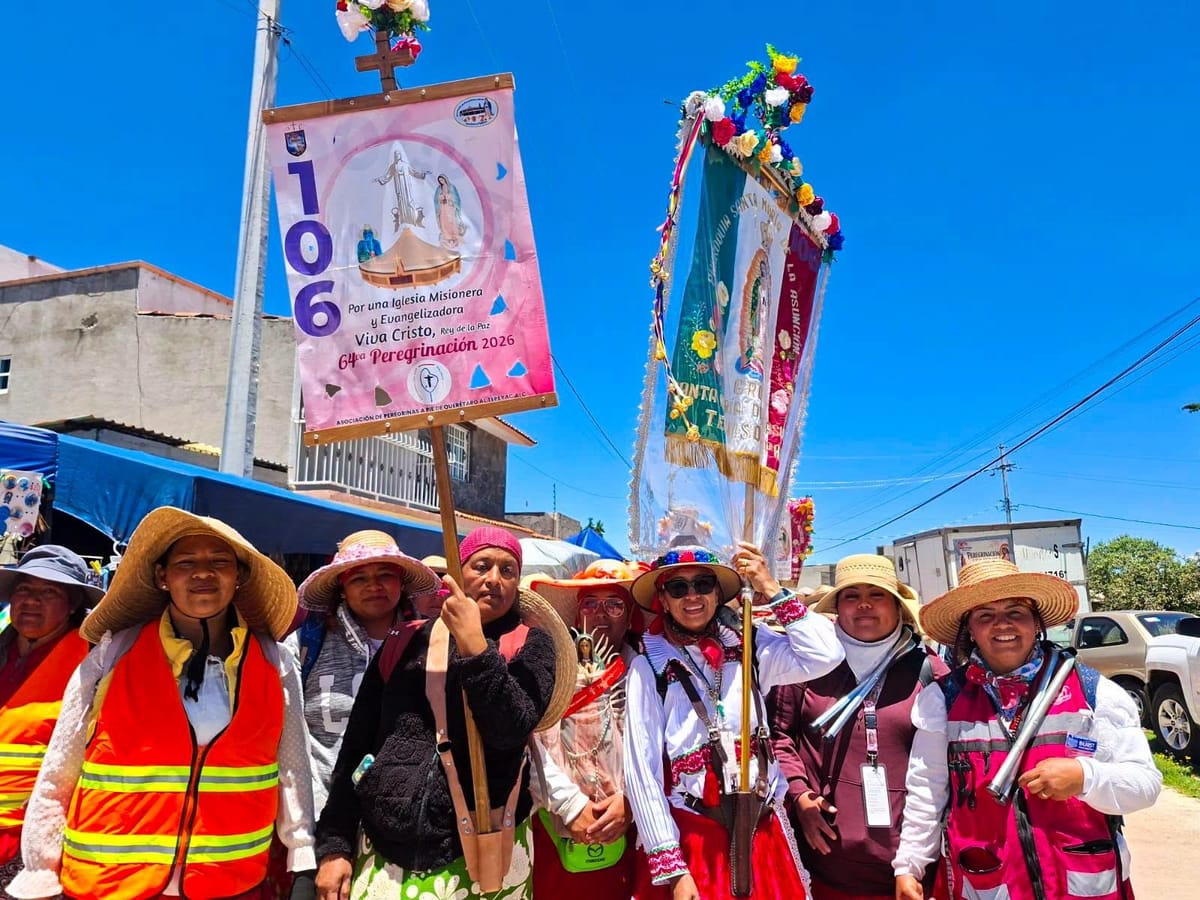 Más de 18 mil 600 peregrinas de Querétaro cruzan Tepeji del Río Post feature image