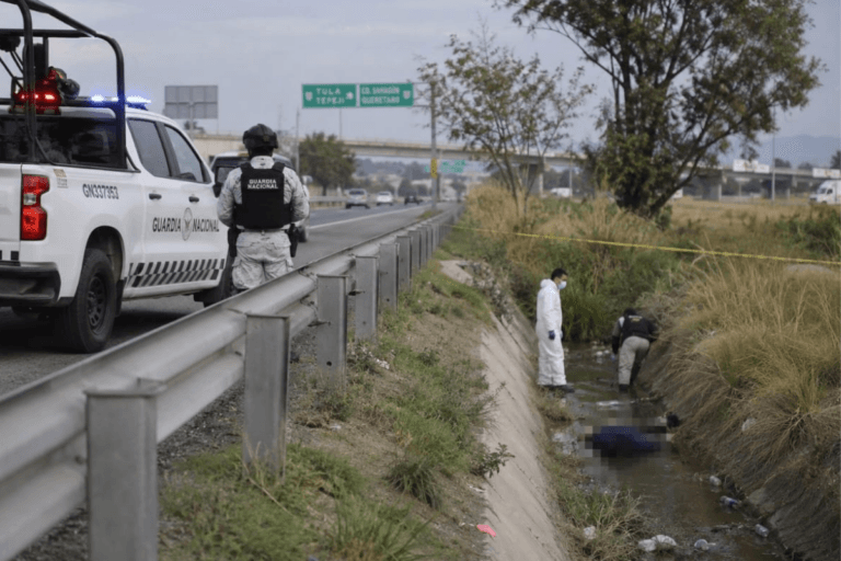Localizan a un hombre sin vida en una zanja junto al Arco Norte, en Tula Post feature image