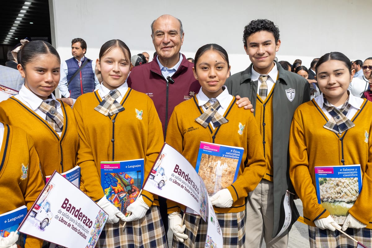 Hidalgo se ubica entre los primeros lugares del país en cobertura y permanencia escolar Post feature image