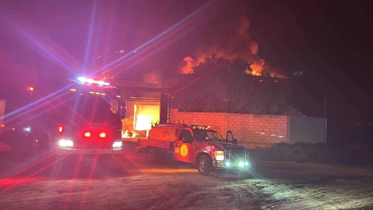 Incendio en bodega en Tepeji del Río Post feature image