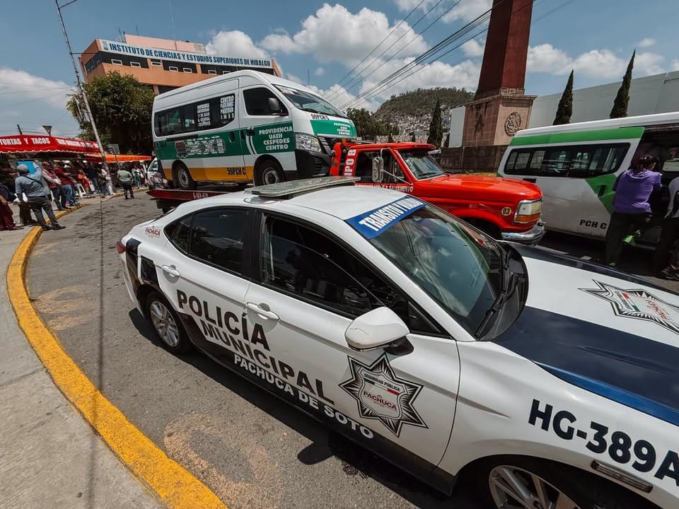 Refuerzan operativo Transporte Seguro en Pachuca para vigilar al transporte público Post feature image