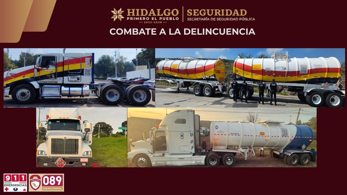 Recuperan 90 mil litros de hidrocarburo robado en Tula y Singuilucan Post feature image
