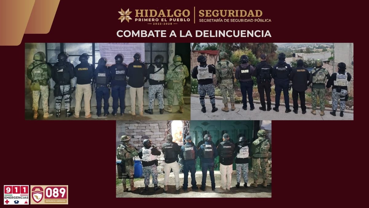 Detienen a tres presuntos generadores de violencia en Villa de Tezontepec Post feature image