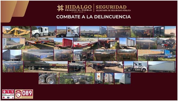 Recuperan 33 unidades robadas de autotransporte en predio clandestino de Hidalgo Post feature image