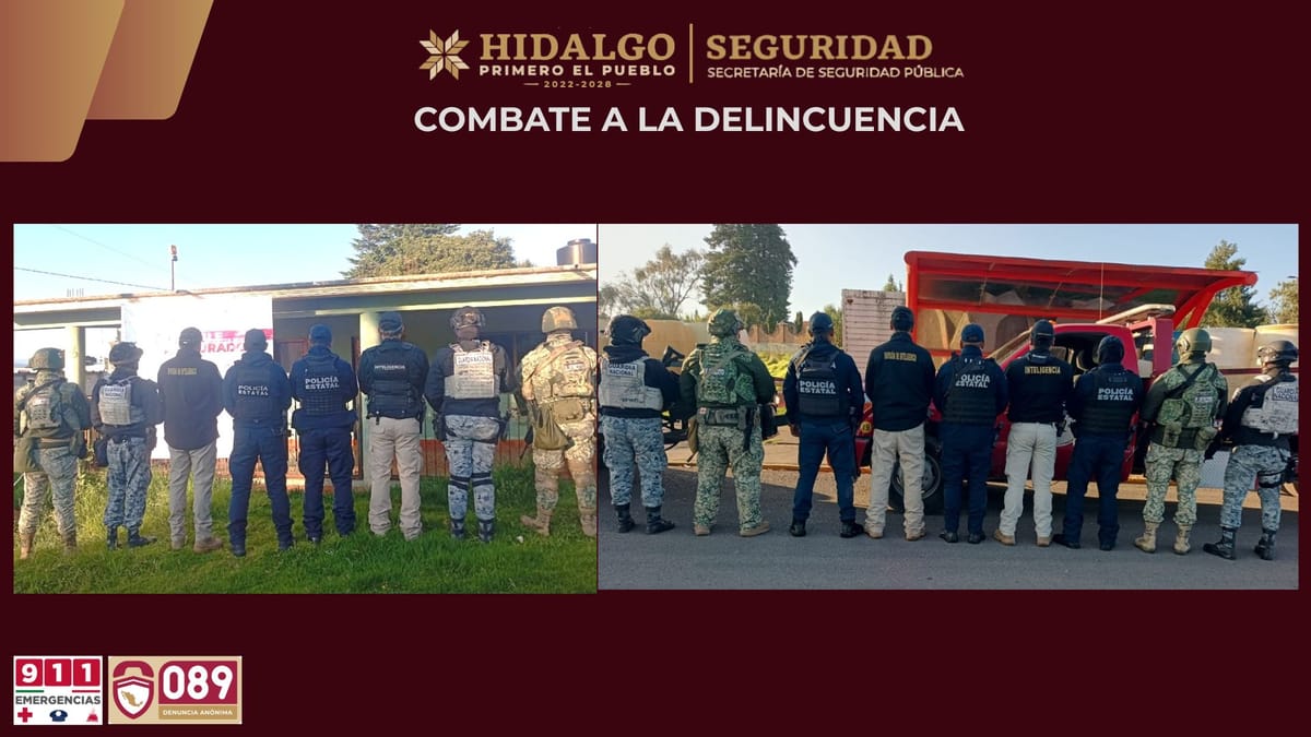Cateos en Singuilucan dejan aseguramiento de hidrocarburo y presunta droga Post feature image