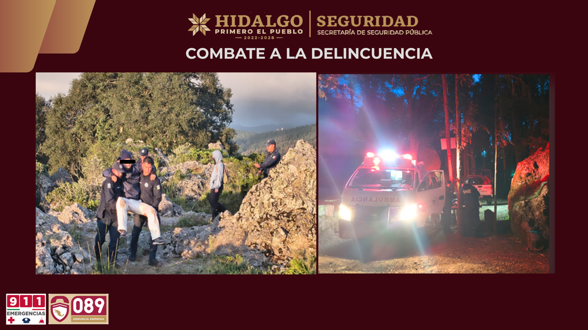 Rescatan a dos personas extraviadas en Mineral del Chico Post feature image
