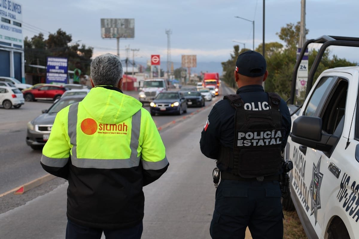 Refuerzan operativo del Sitmah para evitar invasión del carril exclusivo del Tuzobús Post feature image