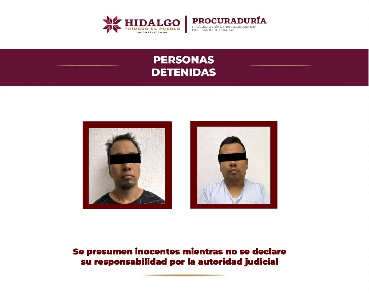 Detienen dos personas por portación de armas y droga Post feature image