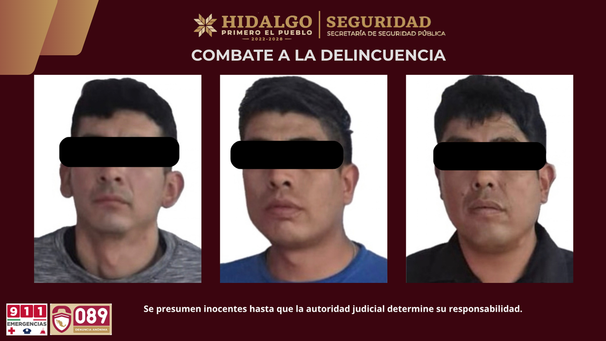 Detienen a tres hombres tras presunto asalto a tienda de alimentos para mascotas en Epazoyucan Post feature image