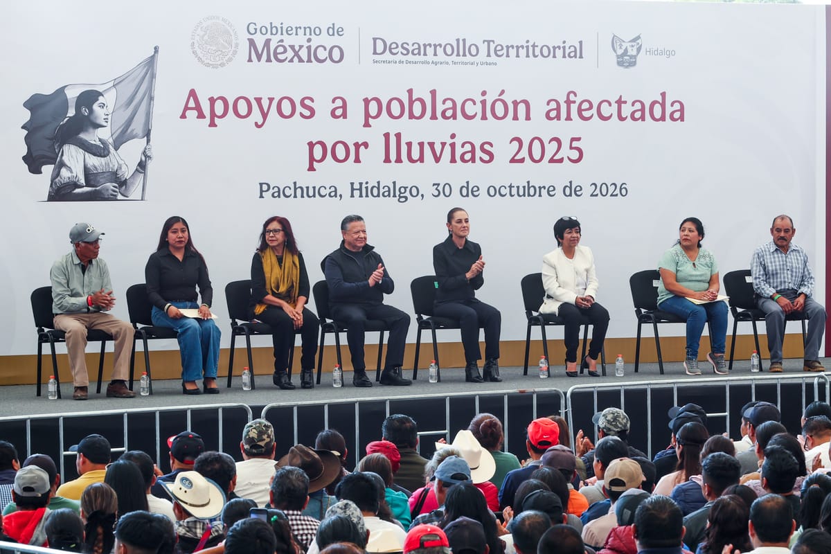 Sheinbaum anuncia apoyos de 400 mil pesos para damnificados de en Hidalgo Post feature image