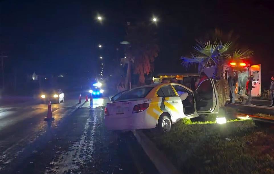 Intento de asalto a taxista provoca choque en la carretera Pachuca-Actopan Post feature image