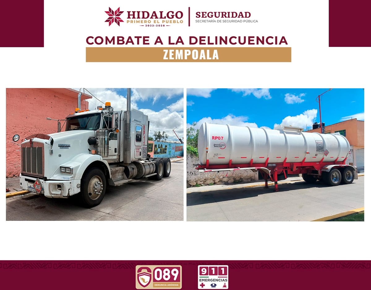 Detienen a conductor con 29 mil litros de gasolina tras accidente en Zempoala Post feature image