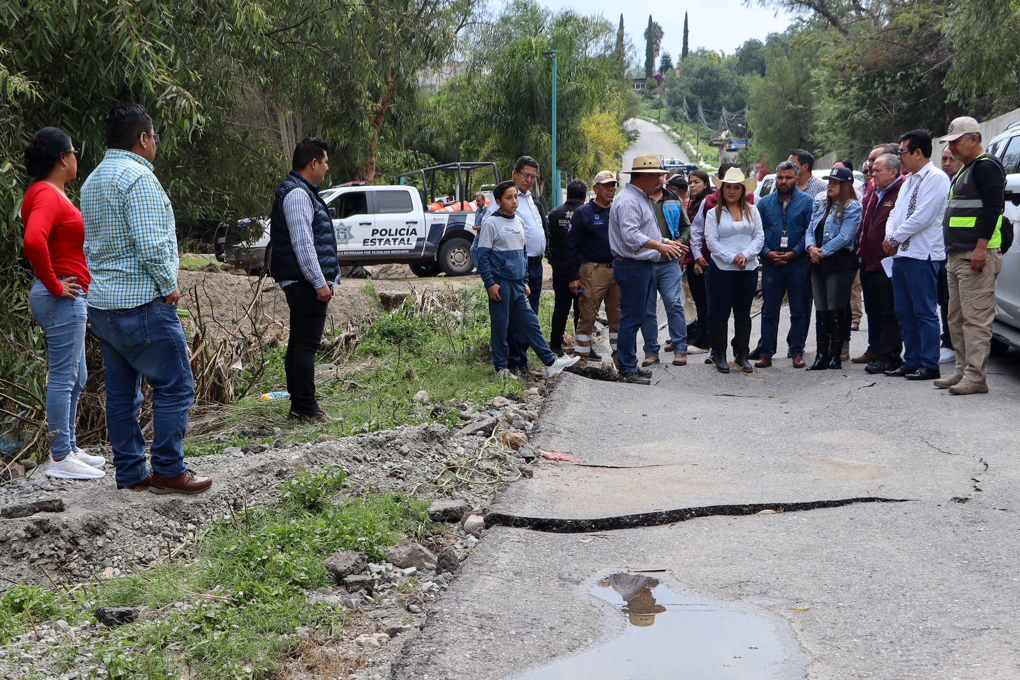 Respuesta inmediata del gobierno de Julio Menchaca puso a salvo a familias en Tezontepec de Aldama Post feature image