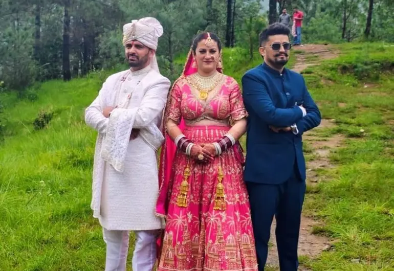 Una mujer, dos esposos: polémica en India por boda poliándrica que revive antigua tradición