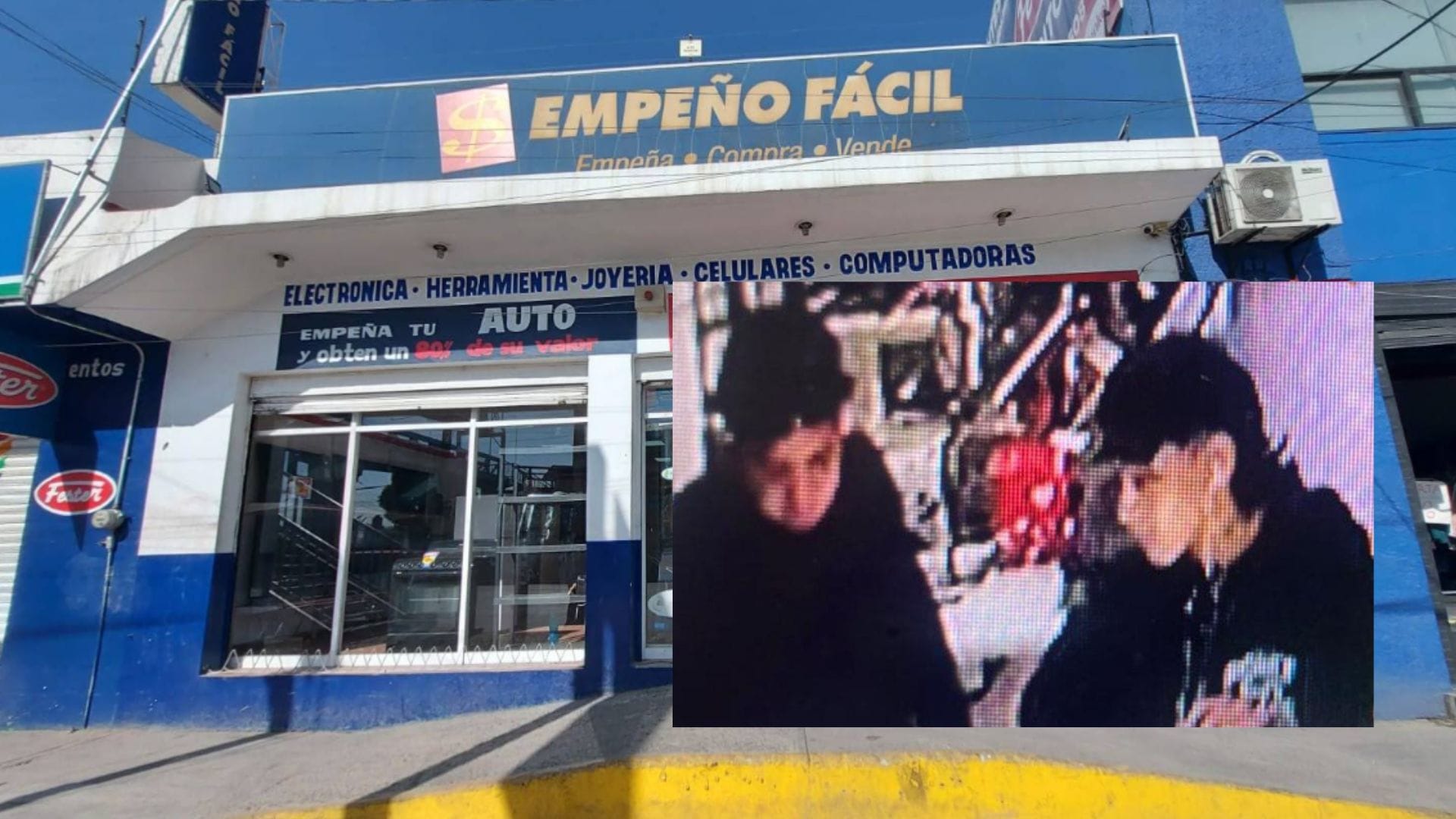 Asalto violento a casa de empeño en Pachuca