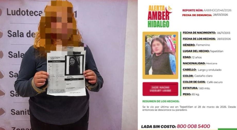 Localizan en la Ciudad de México a adolescente con Alerta Amber en Hidalgo Post feature image