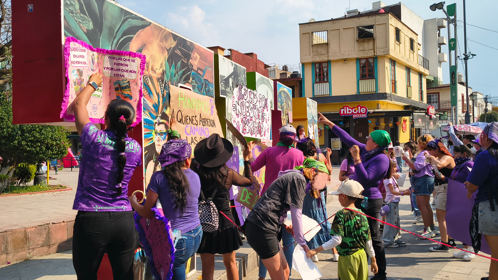 Mujeres marchan en Tula de Allende en el 8M Post feature image