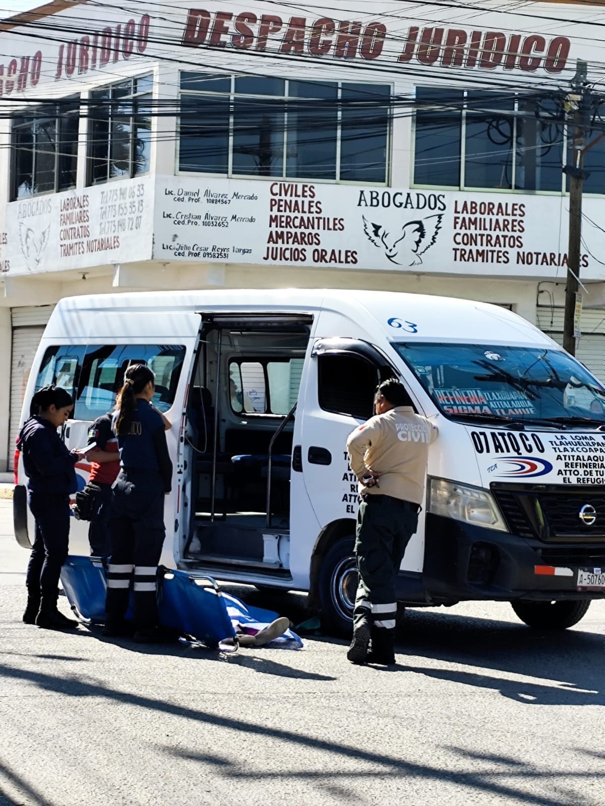Muere peatón tras ser atropellado por combi en Tlaxcoapan Post feature image