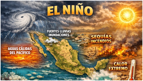 Hidalgo prevé efectos de El Niño con calor, sequía y lluvias intensas Post feature image
